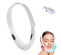 TsoLay Dispositivo di Lifting Facciale a V, Misuratore di Bellezza Elettrico per Il Viso a V con 5 modalità E 8 Livelli di Intensità, Spegnimento Automatico di 15 Minuti, per Casa E Ufficio