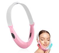 TsoLay Dispositivo di Lifting Facciale a V, Misuratore di Bellezza Elettrico per Il Viso a V con 5 modalità E 8 Livelli di Intensità, Spegnimento Automatico di 15 Minuti, per Casa E Ufficio