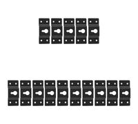 TsoLay DIY Piastra di sospensione 15 pz per gancio di per altoparlante da parete Sound Box Audio
