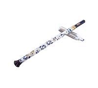 TsoLay Flauto principiante Flauto Bawu Flauto di bambù Flauto Cinese in Porcellana Bianca Flauto per Principianti Strumento Musicale Strumento Popolare Staccabile (Tasto F/G) Strumento Musicale