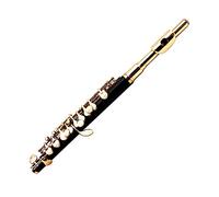 TsoLay Flauto principiante Flauto Clarinetto Professionale Chiave C Piccolo Flauto Mezzo Formato Flauto Soprano Placcato in Oro Flauto Dolce Flauto per Principianti Flauto Basso Strumento Musicale