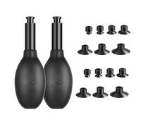 TsoLay Kit con ventosa per obiettivo della fotocamera, penna a ventosa in gel di silice nero, , per riparazione e pulizia delle lenti