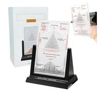 TsoLay Modello Dimostrativo di Probabilità, Lavagna di Galton da Tavolo con Sfere d'Acciaio, per L'insegnamento della Distribuzione Casuale E del Diritto Statistico, Educazione Scientifica