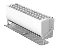 TsoLay Parabrezza del condizionatore d'aria deflettore per parabrezza deflettore per aria condizionata divisori guida del tenda antivento no