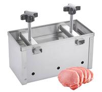 TsoLay Pressa per Carne in Acciaio Inox, Pressa per Prosciutto in Acciaio Inox con Pressurizzazione a Doppia Vite, Perfetta per Preparare Hamburger Ripieni, Mini Hamburger E Polpette BBQ