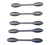 TsoLay Set di Strumenti per Texture con Rullo A Motivo Ovale Kit Fai-Da-Te Bastoncini Modello A