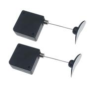 Tsophreniq 1/2/4 pezzi Retrattile Telecomando Legami per TV e DVD Garantisce Sicurezza Regolabile Guinzagli per Telecomandi