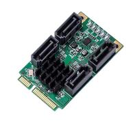 Tsophreniq 4 schede controller SATAIII con chipset Marvells MiniPCIe interfacce hot swap HDD