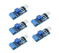 Tsophreniq 5Pcs SW420 Normalmente Chiuso Vibrazione Modulo Sensoriale Allarme Switcher per Progetto Microcontroller