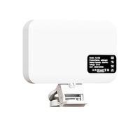 Tsophreniq 60 LED Telefono Clip Luce con 3 Temperature di Colore 10 Livelli di Luce Rotazione Trasportabile USB CREARE Ricaricabile per Fotografia Autoritratto