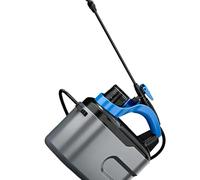 Tsophreniq Bottiglia erogatrice portatile alimentata a batteria con tazza di misurazione per giardino e cura delle erbe spruzzatore ergonomico da giardino