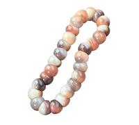 Tsophreniq Braccialetto da donna con perle di preghiera buddista autentiche e consapevoli, per la serenità e la pace interiore, elegante braccialetto, Misura unica, come descritto