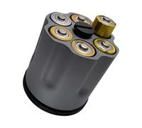 Tsophreniq Cassa di batteria rotante intelligente per celle D Scatola di supporto di dimensioni compatte Opzione di colore multipla Costruzione sicura e robusta Rotante Top Battery Planner