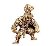 Tsophreniq Ciondolo in paracord da combattente di orchi finemente intagliato, robusto rame, accessorio per giochi di ruolo per uso cosplay combattente di orchi con cordino