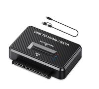 Tsophreniq Custodia per hard disk esterno online lettura scrittura velocità Hard Disk Case per la migrazione dei dati della docking station NVME