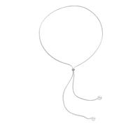 Tsophreniq Lussuosa collana a Y con perle elegante e delicata catena lunga per amanti della moda imitazione gioielli