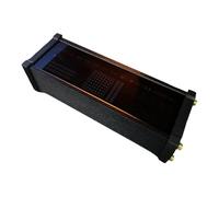 Tsophreniq Orologio da tavolo elettronico a tubo fluorescente, con alimentatore USB e allarme LED di lunga durata