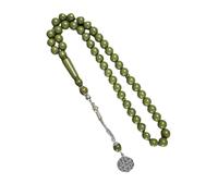 Tsophreniq Perline in resina araba, 10 mm, 45 pezzi, resistenti, impermeabili, unisex