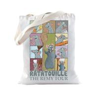 TSOTMO Borsa a tracolla ispirata al merchandising del film dei cartoni animati per fan dei cartoni animati Mouse Chef Chef Remy Cook Regalo Remy Little Chef, Tour Remy, medium