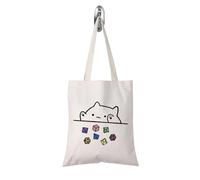 TSOTMO Borsa per dadi da lancio di gatti DnD Dungeon Master Bag di Holding Zipper Pouch Gamer Dice Bag, Beige, Wt-dragons Borsa per carte