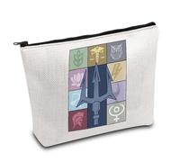 TSOTMO Borsa per la spesa ispirata al film "Camp Half Blood", idea regalo per fan del film, mitologia greca, regalo per amanti dei libri Percy, Borsa Pjo, medium