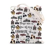 TSOTMO Borsa tote ispirata al film City of Forks regalo Edward's Girl Borsa a tracolla Vampire Team Edward Gift Forks Washington Gift, Edward, medium