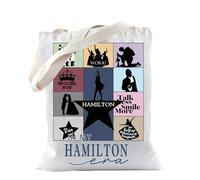 TSOTMO Hamilton Broadway - Borsa per gli amanti della musica, regalo musicale per gli attori, 1, m, Custodia per
