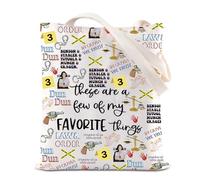 TSOTMO Law SVU Order TV Show Merch Law Detective Team Tote Bag Crime Show Junkie Borsa riutilizzabile Unità regalo per vittime speciali, Legge, medium
