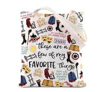 TSOTMO Les Mis - Borsa per la spesa "One Day More", regalo musicale Miserables Broadway per amanti della musica, Les, Borsa tote