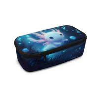 TSOVTHRID Astuccio portatile alla moda con manico per ragazzi uso quotidiano, Axolotl, Taglia unica, Set di zaini per la scuola