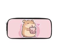 TSOVTHRID Capybara, astuccio per matite per la scuola, per ragazze, ragazzi, adolescenti, studenti, porcellino d'India, Beauty Case