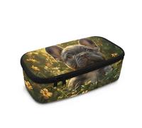 TSOVTHRID Grazioso astuccio leggero con chiusura a cerniera per ragazze uso quotidiano, Carlino, Taglia unica, Set di zaini per la scuola