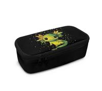 TSOVTHRID Pratico astuccio con chiusura a cerniera, per ragazzi e uomini, uso quotidiano, Axolotl, Taglia unica, Set di zaini per la scuola