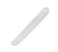 TSP-1 - Piastra di supporto per motore fuoribordo, staffa di rinforzo in alluminio pressofuso, allinea il modello del bullone superiore per distribuire lo stress e prevenire danni, 38 x 5 cm