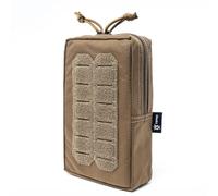 TSPRO Khaki EDC Pouch Molle Tool Pouch, Marsupio Tattico Utile, Durabile e Multifunzionale, Ideale per Piccoli Strumenti per l'Aperto, Campeggio, Attività all'Aperto e Situazioni di Emergenza