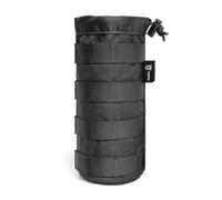 TSPRO Nero Borsa Tactica Molle per Bottiglie d'Acqua con Chiusura a Coulisse, Leggera e Durabile per Outdoor, Ciclismo, Campeggio ed Escursionismo