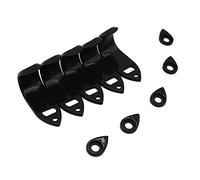 TSTS 1 Set Di Poggiapolsi Per Sassofono In Metallo Sax Thumb Finger Support Cushion Protector Nero Per Sassofonista Parti di ricambio per sassofono