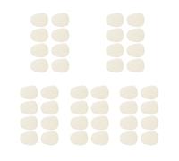 TSTS 40pcs Sassofono Clarinetto Bocchino Cuscino Sax Bocchino Patch Cuscini Cuscini Gomma Spessa 0,8 Mm Parti di ricambio per sassofono