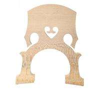 TSTS Accessori per Strumenti Violino Ponte per Contrabbasso di qualità Standard in Acero Modello Francese Ponte per Contrabbasso 4/4 3/4 1/2 Accessori per Contrabbasso (Color : 1/2)