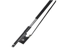 TSTS Archetto Violino 4/4 3/4 1/2 1/4 Fibra di Carbonio Nero Naturale Crine di Cavallo Legno di Ebano Giocatore Professionista Principiante Arco di Violino (Color : 1/4)