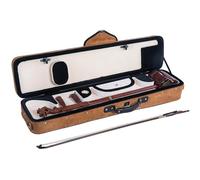 TSTS Gli Adulti Si Esercitano A Suonare Legno di Sandalo Rosso A Foglia Grande Asta Ovale Esagonale Erhu con Accessori Professionale Erhu