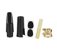 TSTS Il Kit Di Bocchini In Plastica Per Sassofono Contralto Include Parti Di Ricambio Per Sassofono Con Ance In Plastica Con Fibbia In Metallo Parti di ricambio per sassofono