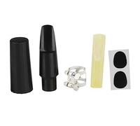 TSTS Il Kit Di Bocchini In Plastica Per Sassofono Contralto Include Parti Di Ricambio Per Sassofono Con Ance In Plastica Con Fibbia In Metallo Parti di ricambio per sassofono