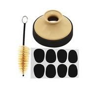 TSTS Kit Di Accessori Per Sassofono Sax Dental Pad + Mute + Spazzola Per Bocchino Per Parti Di Ricambio Per Sax Contralto Parti di ricambio per sassofono