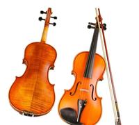 TSTS Professionisti Violino Violino con Corde in Legno Appeso con Vernice Opaca Fatta a Mano (Color : 4/4)