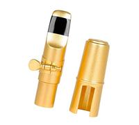 TSTS Set Di Bocchini Per Sassofono Contralto In Ottone Smerigliato Con Custodia Per Clip Per Cappuccio Accessori Per Bocchini Per Sax Parti di ricambio per sassofono