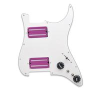 TSTS Set di Pickup per battipenna Pre-cablato Battipenna per Chitarra Elettrica HH-Coil Splitting A Due Lame Ad Alto Rendimento-15K con Battipenna Precablato Caricato(14)
