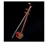 TSTS Strumento Cinese A 2 Corde Contralto Erhu Ottagonale in Legno di Ferro Rosso con Custodia E Accessori per L'Arco Professionale Erhu