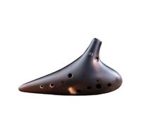 TSTS Strumento Ocarina Chiave AF Affumicata Ocarina A 12 Fori per Principianti Che Insegna Lo Strumento Musicale Nazionale Ocarina con Accessori (Color : 2)