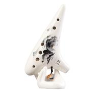 TSTS Strumento Ocarina Ocarina A 12 Fori Dipinta A Mano Acuti SF Pratica Pratica di Esecuzione Professionale per Studenti Adulti Chiave (Color : 2)